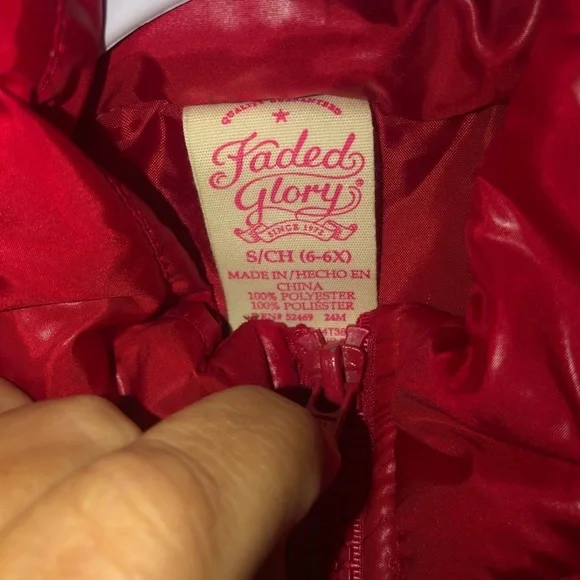 Girls puffer 6/6x vest - Picture 4 of 4